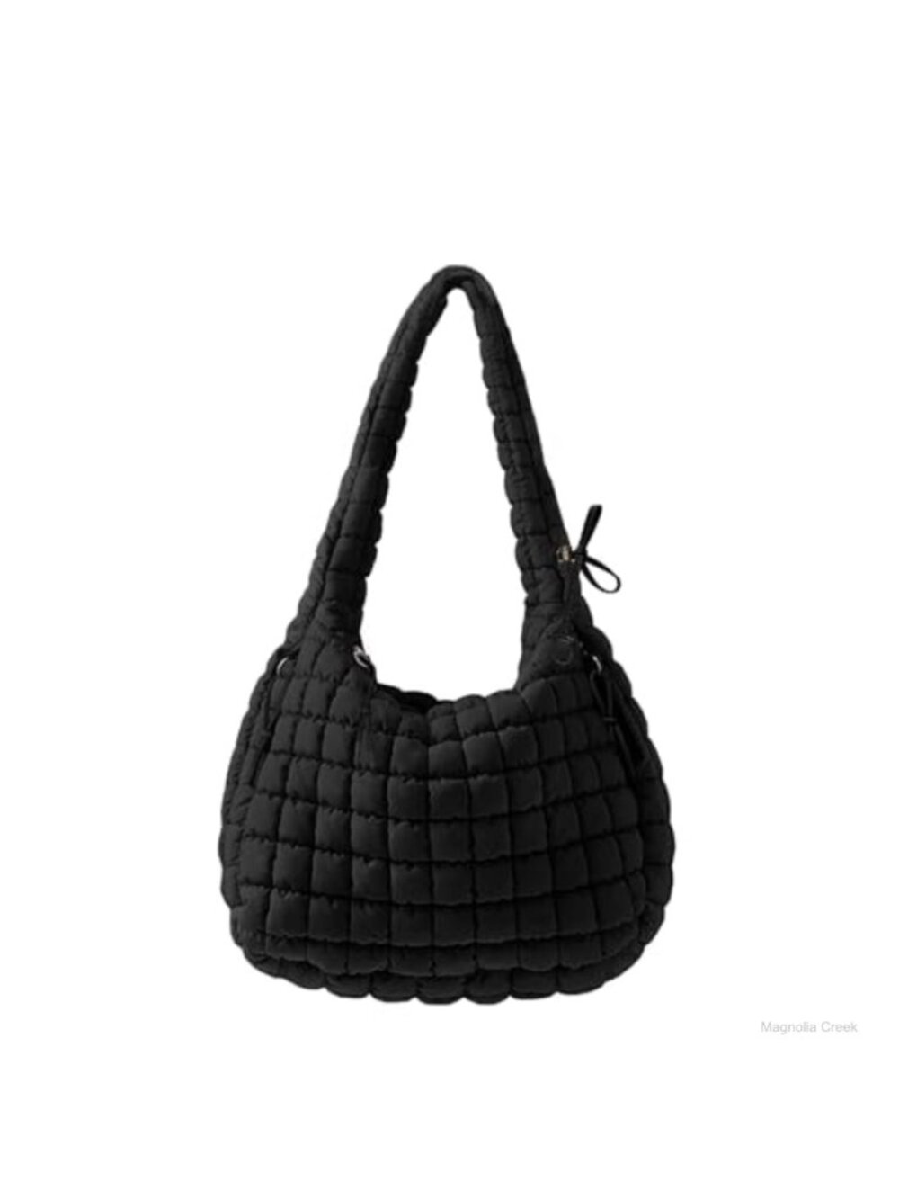 Quilted Nylon Puffy Tote Bag Hobo Crossbody Shoulder Purse Large Capacity